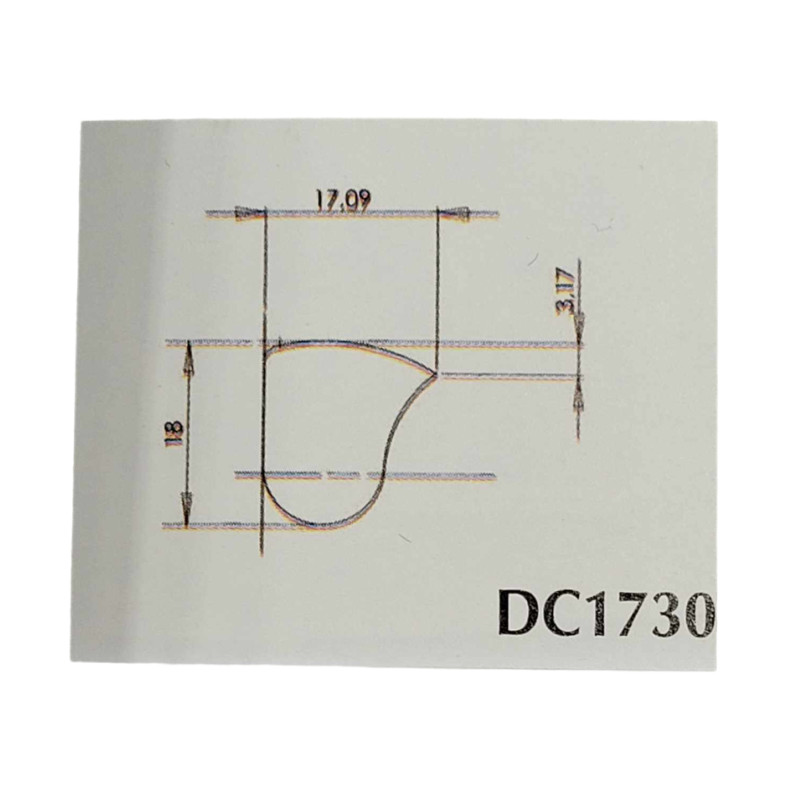 JOINT EPDM 45SH. F308x440 P/PORTE OVALE