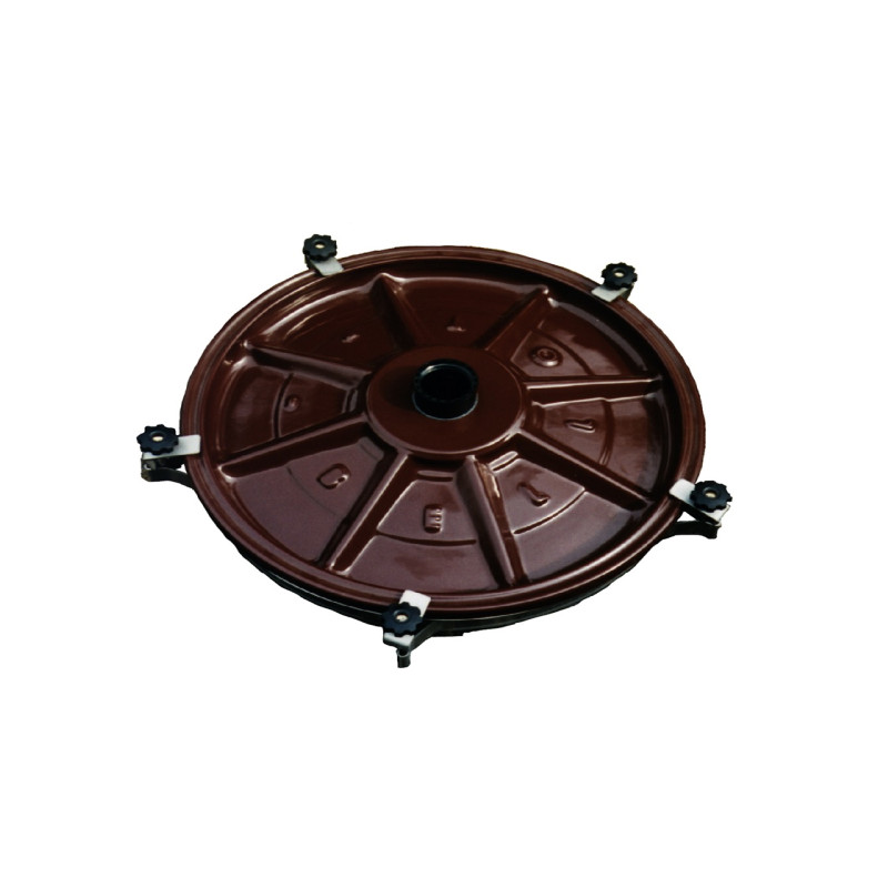 TRAPPE PVC ECO Ø400 A SCELLER AVEC COL