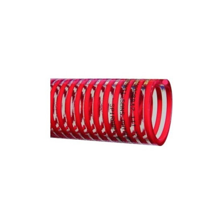 TUYAU PVC ROUGE - COURONNE DE 25 METRES