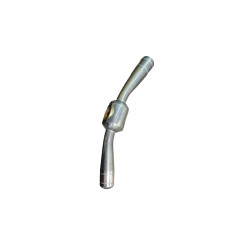 MANETTE EL 2 BRINS INOX M14 INSERT LAITON PETIT MOD. (LTotale 185mm)