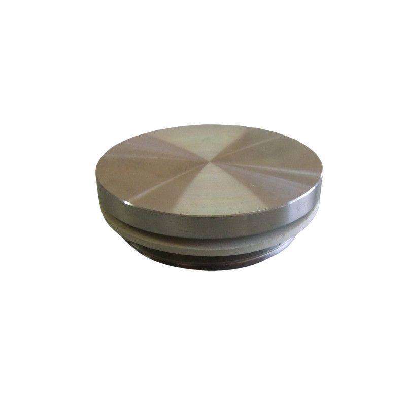 BOUCHON BELLOT MALE INOX 304L PLEIN +JOINT EC2401