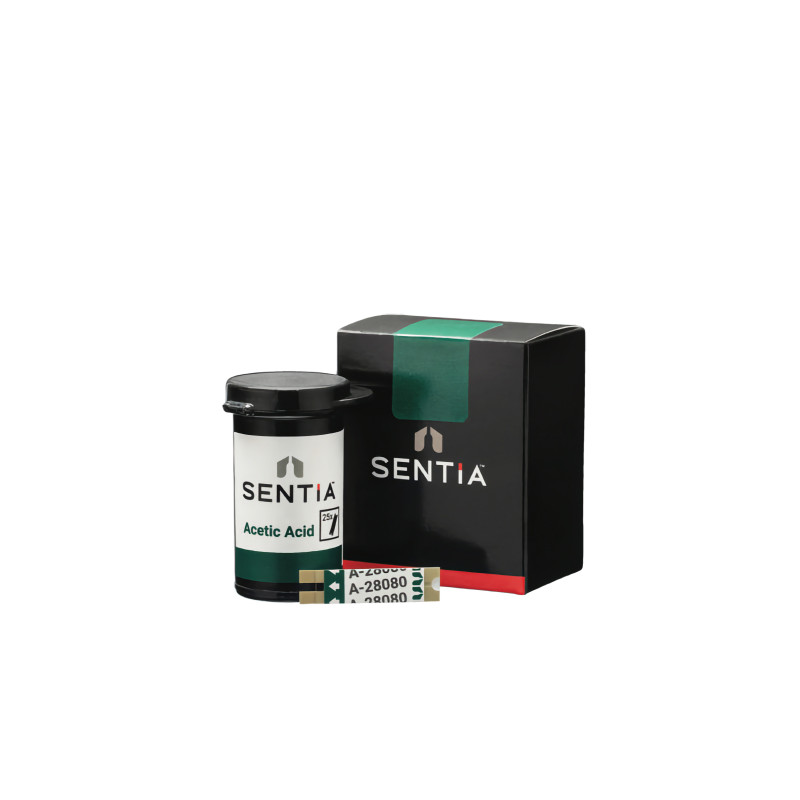 BANDELETTES DE TEST P/ACIDE ACETIQUE P/ANALYSEUR SENTIA