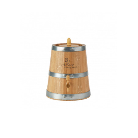 VINAIGRIER EN CHENE VERNI CERCLAGE GALVANISE VINAIGRIER EN CHENE VERNI CERCLAGE GALVANISE