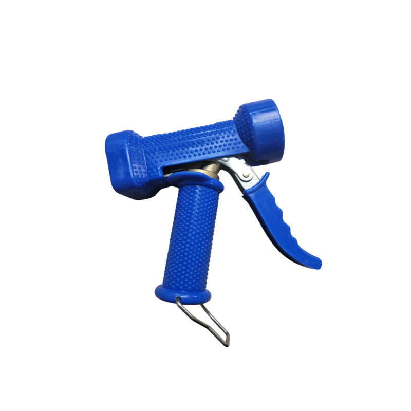 PISTOLET DE LAVAGE BLEU CORPS LAITON FEMELLE 1/2