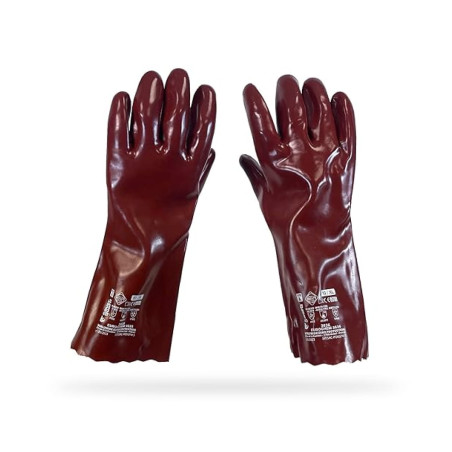 GANTS ENDUITS PROTECTION CHIMIQUE XL(10) 1 PAIRE CE EN374 -EN388