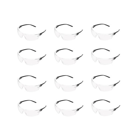 LUNETTES DE SECURITE ANTI-BUEE EN170 LOT DE 12