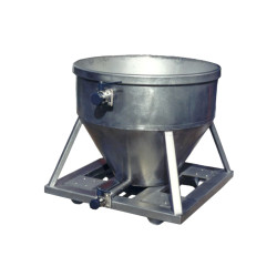 CHAPTALISEUR 304L H: 950 mm D:1 m (ROULANT)